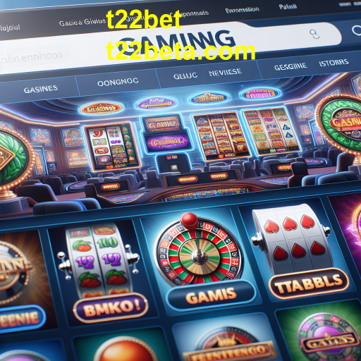 Explore o Mundo dos Cassinos no t22bet